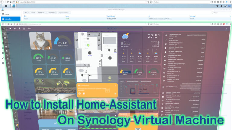 วิธีติดตั้ง Home-Assistant ตัวเต็มบน Synology VM